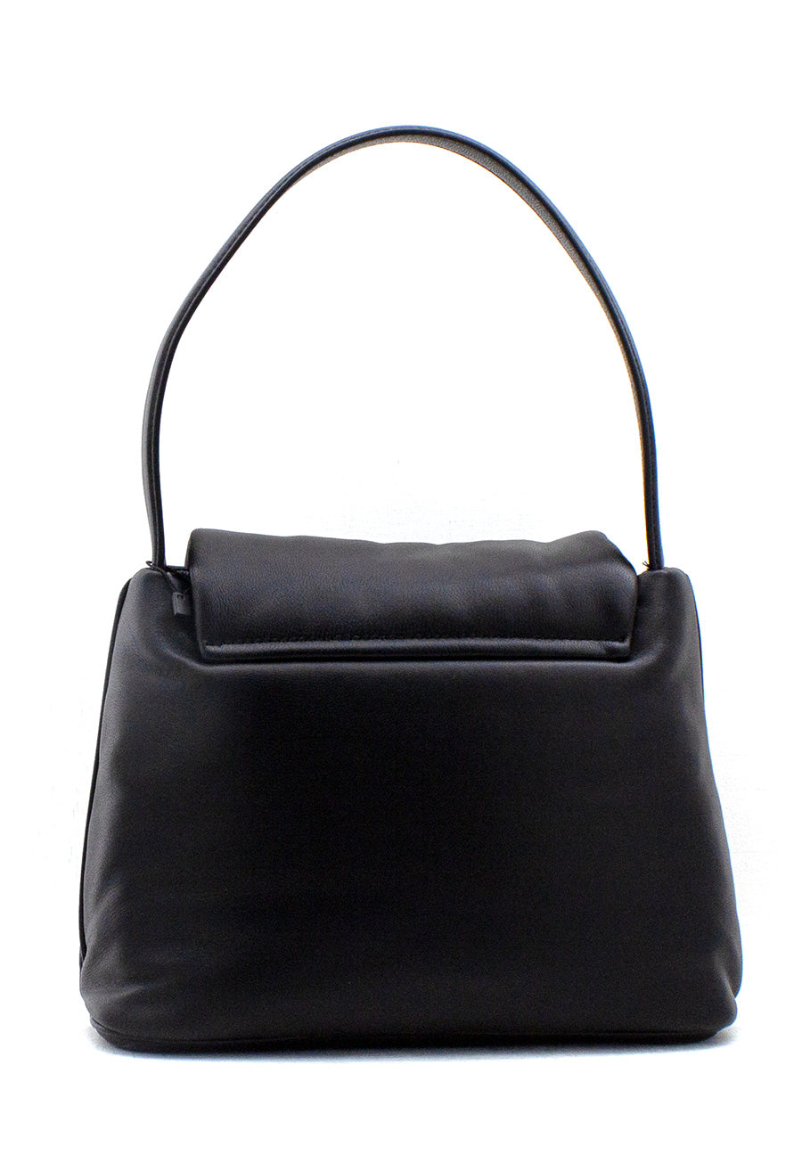 Borsa a spalla Deccan nera La Carrie