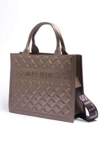 Borsa Buby in pvc bronzo Marc Ellis