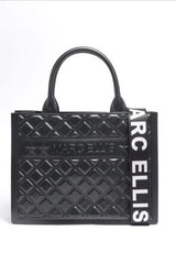 Borsa Bubby in pvc nero Marc Ellis