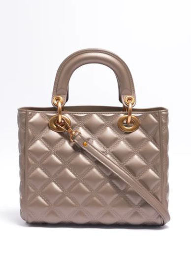 Borsa Flat Missy Media Taupe Marc Ellis