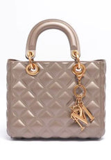 Borsa Flat Missy Media Taupe Marc Ellis