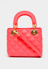 Borsa Flat Missy small fragola Marc Ellis