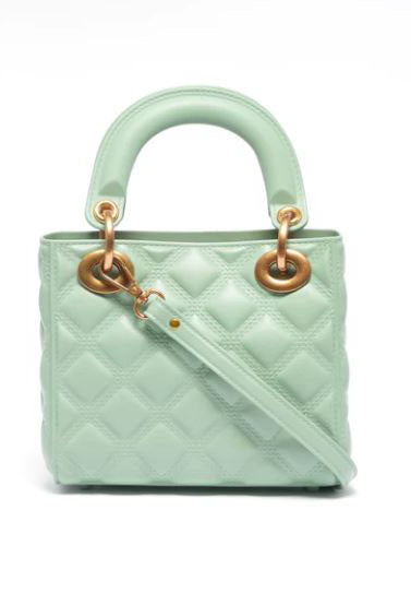 Borsa Flat Missy small verde Marc Ellis