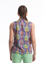 Carica l&#39;immagine nel visualizzatore di Gallery, Blusa con fiocco multicolor Gaelle Paris