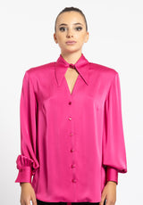 Camicia Balloon fucsia Silence Limited