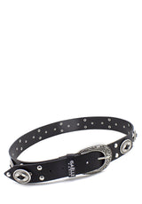 Cintura nera con borchie Gaelle Paris