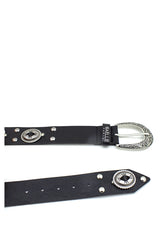 Cintura nera con borchie Gaelle Paris
