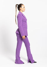 Giacca boustier viola Silence Limited