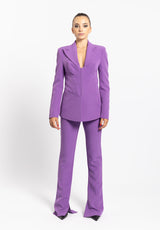 Pantalone Boustier a zampa con spacco Silence Limited
