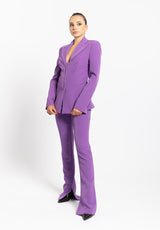 Giacca boustier viola Silence Limited