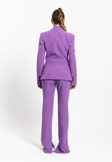 Giacca boustier viola Silence Limited