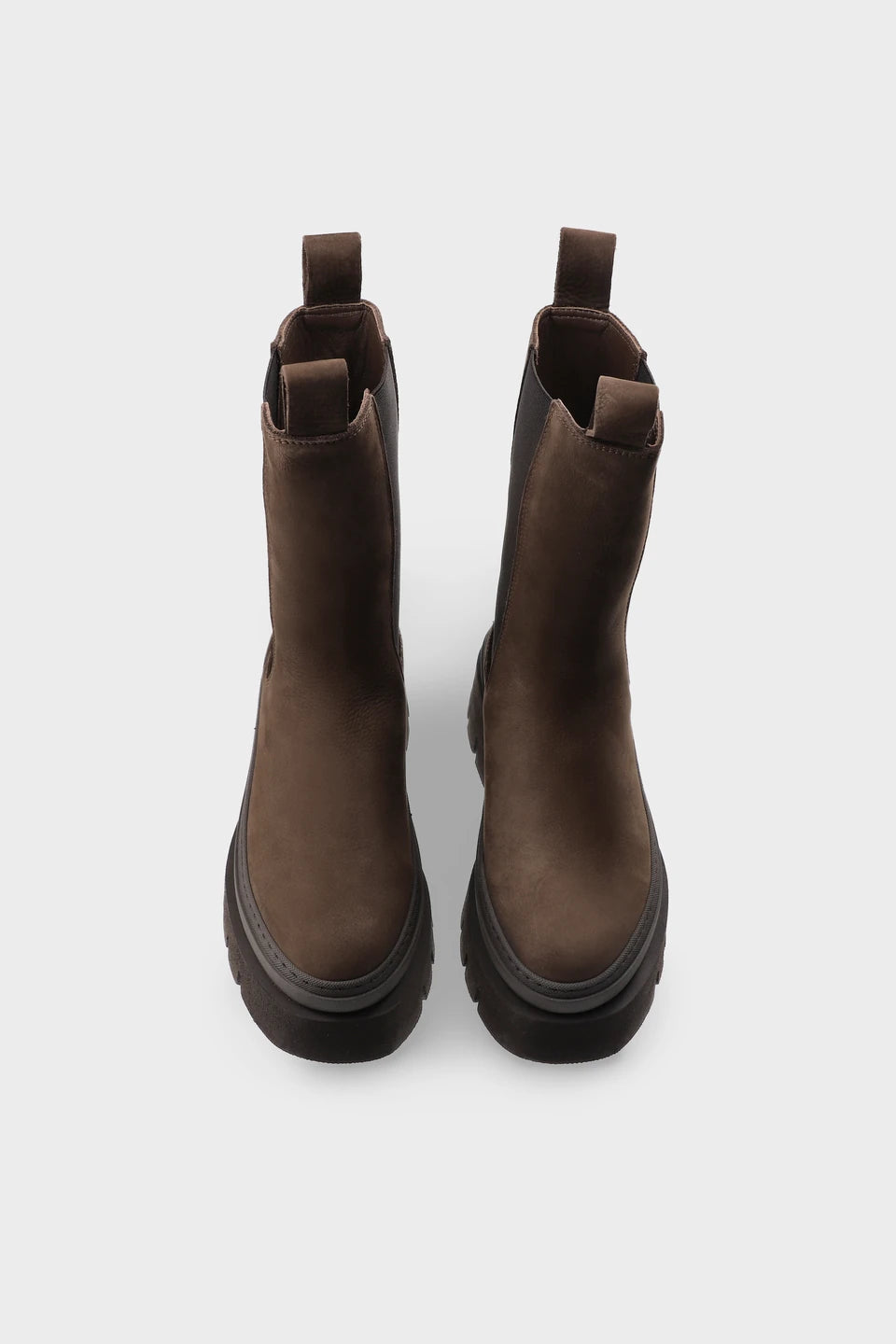 Chelsea Boots CPH570 Nabuc Chocolate – Copenhagen Studios | Minimalist Chunky