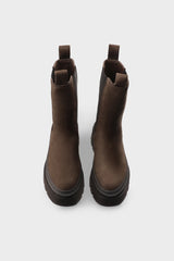 Chelsea Boots CPH570 Nabuc Chocolate – Copenhagen Studios | Minimalist Chunky