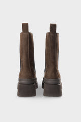 Chelsea Boots CPH685 Nabuc Chocolate – Copenhagen Studios | Plateau Chunky