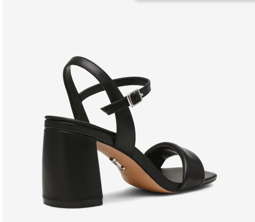 Sandalo alto Layney Tan Pelle nero Steve Madden