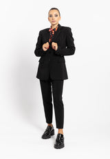 Pantalone dritto Amalio nero KOCCA