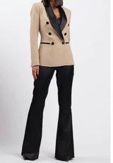 Giacca in raso bicolor Silence Limited
