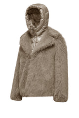 Bomboogie Paris Coat GW9148TFRL5 – Cappotto Corto in Eco-Pelliccia Water-Resistant