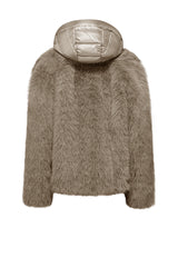 Bomboogie Paris Coat GW9148TFRL5 – Cappotto Corto in Eco-Pelliccia Water-Resistant