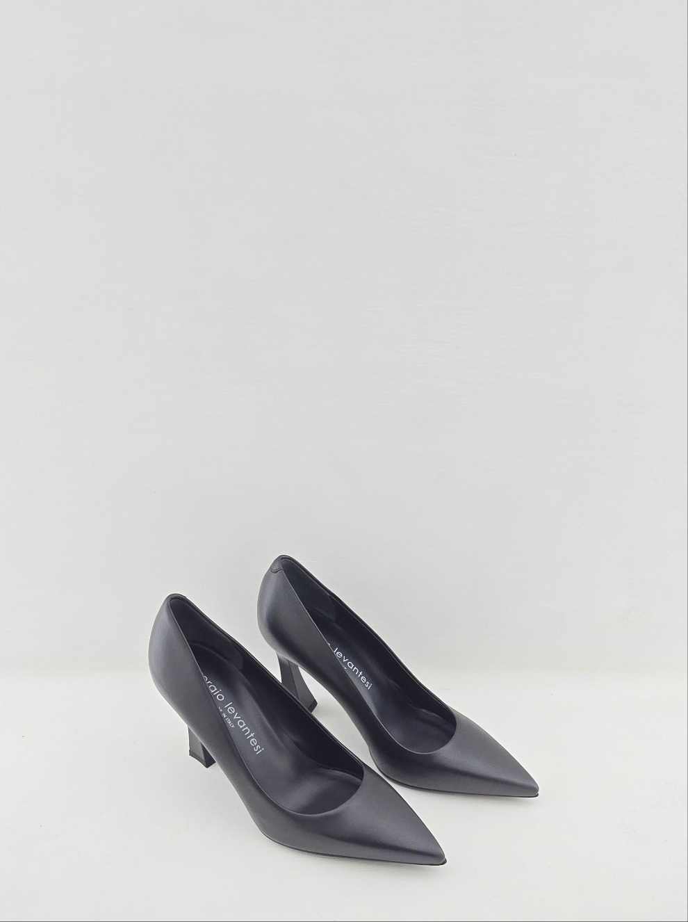 Décolleté Sergio Levantesi Megan Nero | Made in Italy – Tacco 9 cm