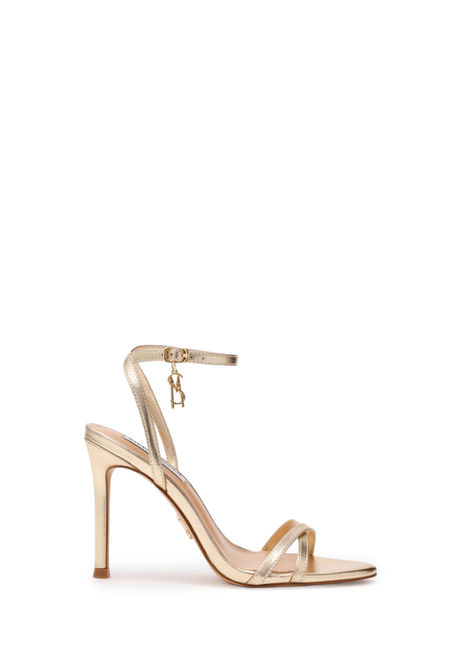 Steve Madden Jypsey-CN Oro - Sandali con Tacco a Spillo in Pelle Gold | Peccatidistile