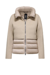 Giacca Corta Bi-Materica Lana e Nylon Sandshell | Slim Fit Bomboogie