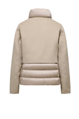 Giacca Corta Bi-Materica Lana e Nylon Sandshell | Slim Fit Bomboogie