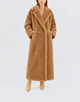 Cappotto Donna Haveone Teddy Bear – Cappotto Caldo in Pelliccia Ecologica Teddy