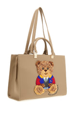 Borsa Totebag MARVIN Taupe – Rue Madam Paris | Eco-pelle Made in Italy