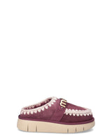 Ciabatta Bounce Clog Metal Logo bordeaux Mou