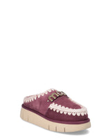 Ciabatta Bounce Clog Metal Logo bordeaux Mou