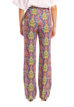 Carica l&#39;immagine nel visualizzatore di Gallery, Pantalone a palazzo multicolor Gaelle Paris