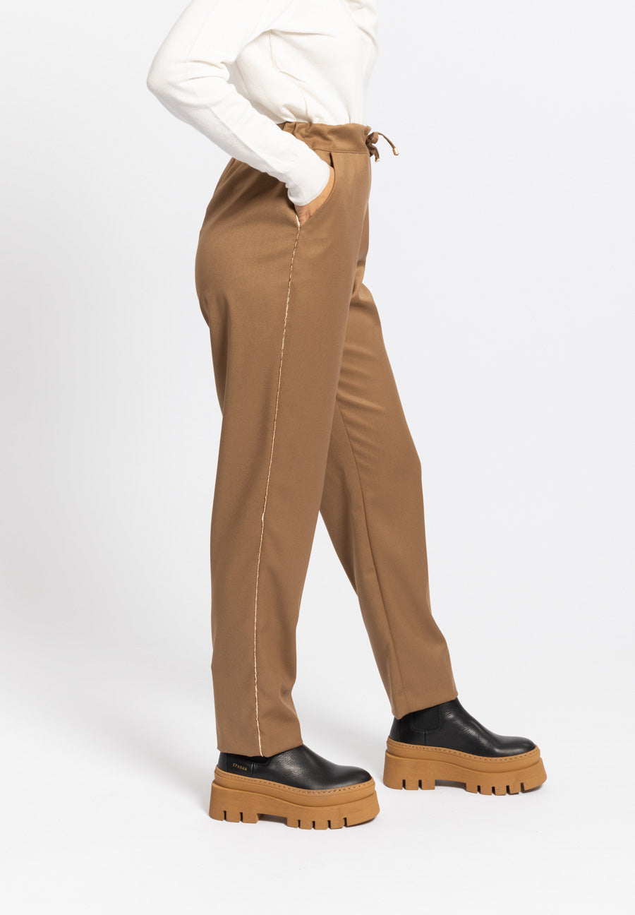 Pantalone Aulinn cammello KOCCA