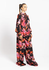 Pantalone Claudie fantasia floreale KOCCA