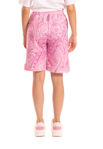 aaaaaBermuda rosa stampa paisley Gaelle Paris