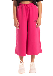 aaaaaPantalone coulotte in felpa fucsia Gaelle Paris