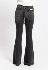 Jeans Gisele flare nero Vicolo