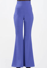 Pantalone viola a zampa Silence Limited