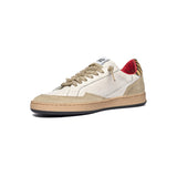 4B12 Playnew D229 – Sneaker Donna Bianco / Leo / Oro