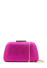 Carica l&#39;immagine nel visualizzatore di Gallery, Clutch Aronia rigida fucsia TwentyFourHaitch