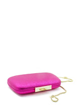 Carica l&#39;immagine nel visualizzatore di Gallery, Clutch Aronia rigida fucsia TwentyFourHaitch