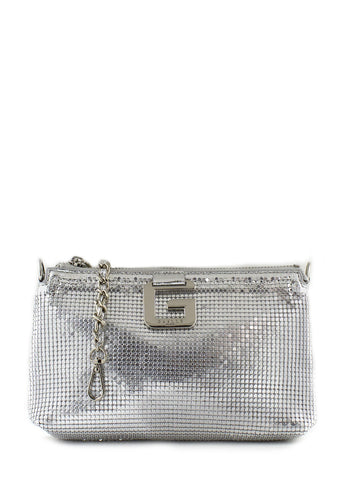 Bustina maglia metal argento Gaelle Paris