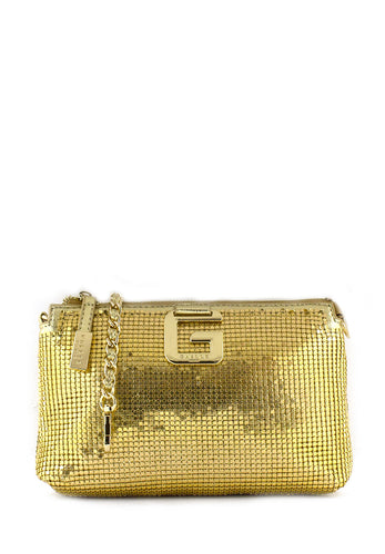 Bustina maglia metal oro Gaelle Paris