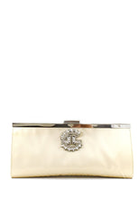 Carica l&#39;immagine nel visualizzatore di Gallery, Pochette champagne con gioiello Gaelle paris