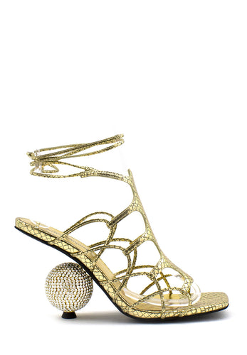 Sandalo oro Le Freak Jeffrey Campbell
