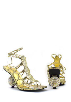 Sandalo oro Le Freak Jeffrey Campbell