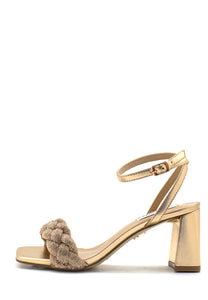 aaaaaSandalo oro rosa Lidia con strass Steve Madden