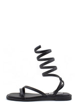 Carica l&#39;immagine nel visualizzatore di Gallery, Sandalo nero Azaria con spirale Steve Madden