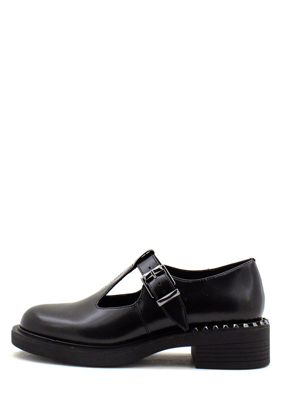 Scarpa Funk nera con occhielli Ash