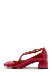 aaaaaPump Two for Love vernice rossa A.Bocca
